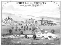 Schuylkill County Alms House, Schuylkill County 1875